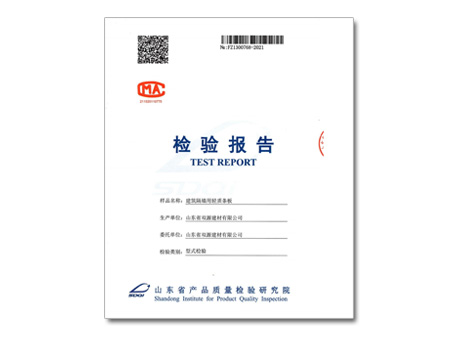 檢驗報告