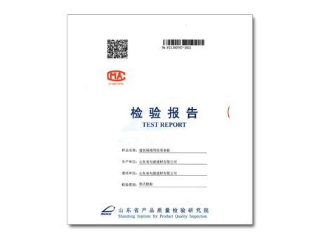 檢驗報告